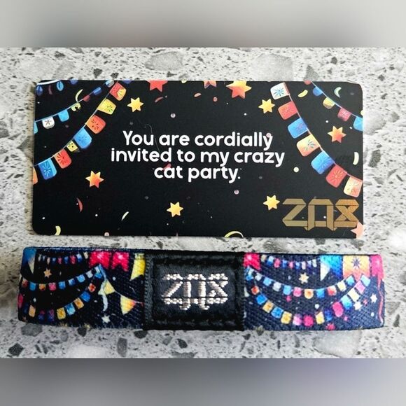 ZOX "GATO LOCO" CAT Cinco De Mayo collectible vintage New MD wristband - Picture 3 of 7